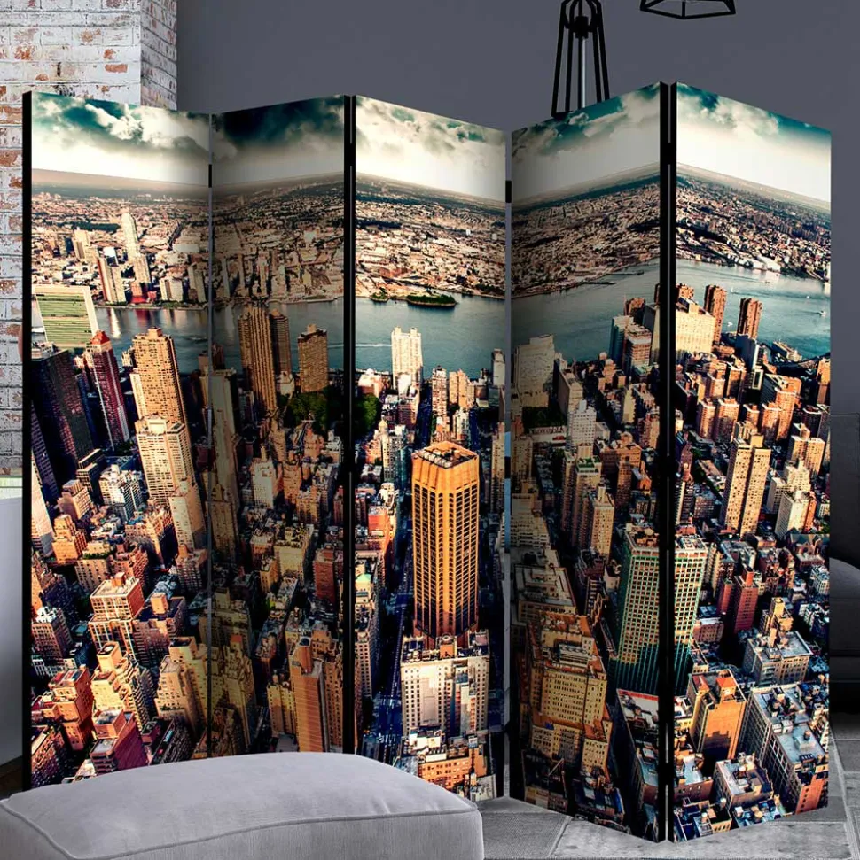 Paravent New York aus der Vogelperspektive - Alicudi