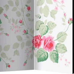 Paravent Raumtrenner mit Rosen Motiv - Georgy