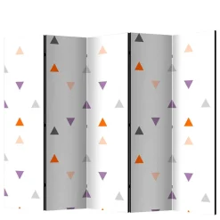 Paravent Trennwand mit Muster Dreiecke - Flarinca