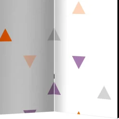 Paravent Trennwand mit Muster Dreiecke - Flarinca