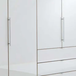 Passepartout Kleiderschrank mit LED Beleuchtung - Tumiva