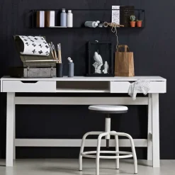 PC Tisch Luciane in Weiß