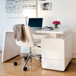 PC-Tisch Piramyda in Weiß