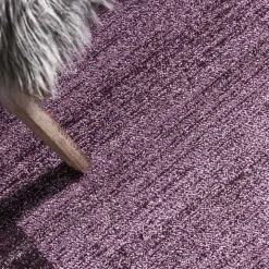 Pflegeleichter Teppich in Violett - Mutano
