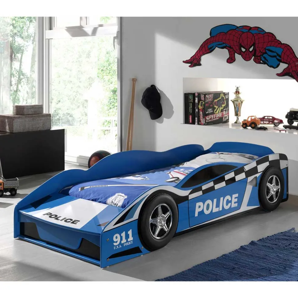Polizeibett mit Matratze 70x140 cm - Adendro