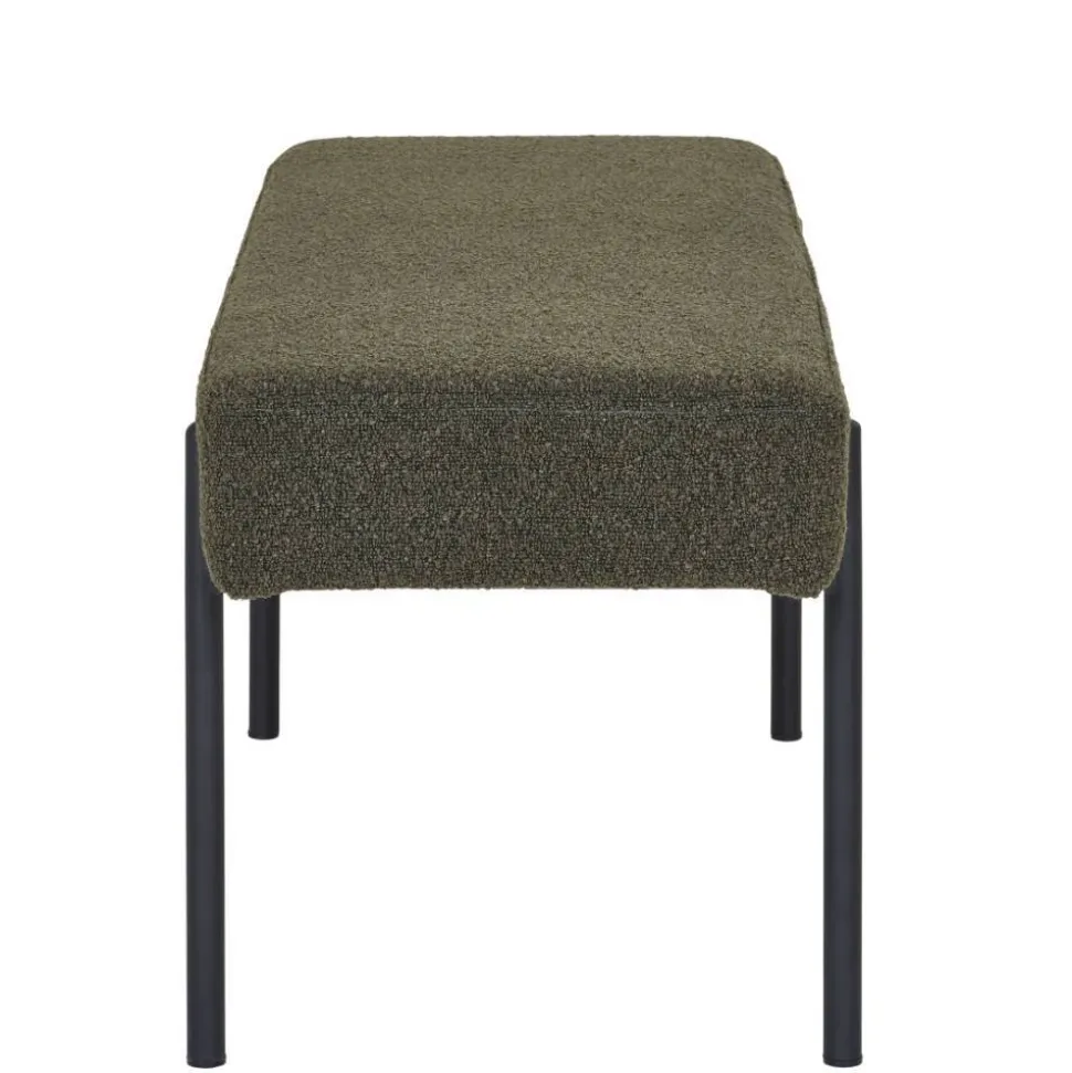 Polsterbank in Dunkelgrün Boucle - Barahona