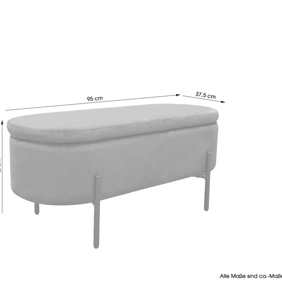 Polsterbank mit Truhe - Ucera