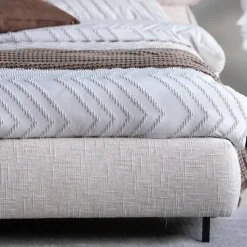 Polsterbett Komplettbett mit Taschenfederkernmatratze H3 - Flyma