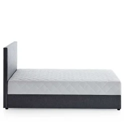 Polsterbett mit Matratze H2 und Bettkasten - Marianne