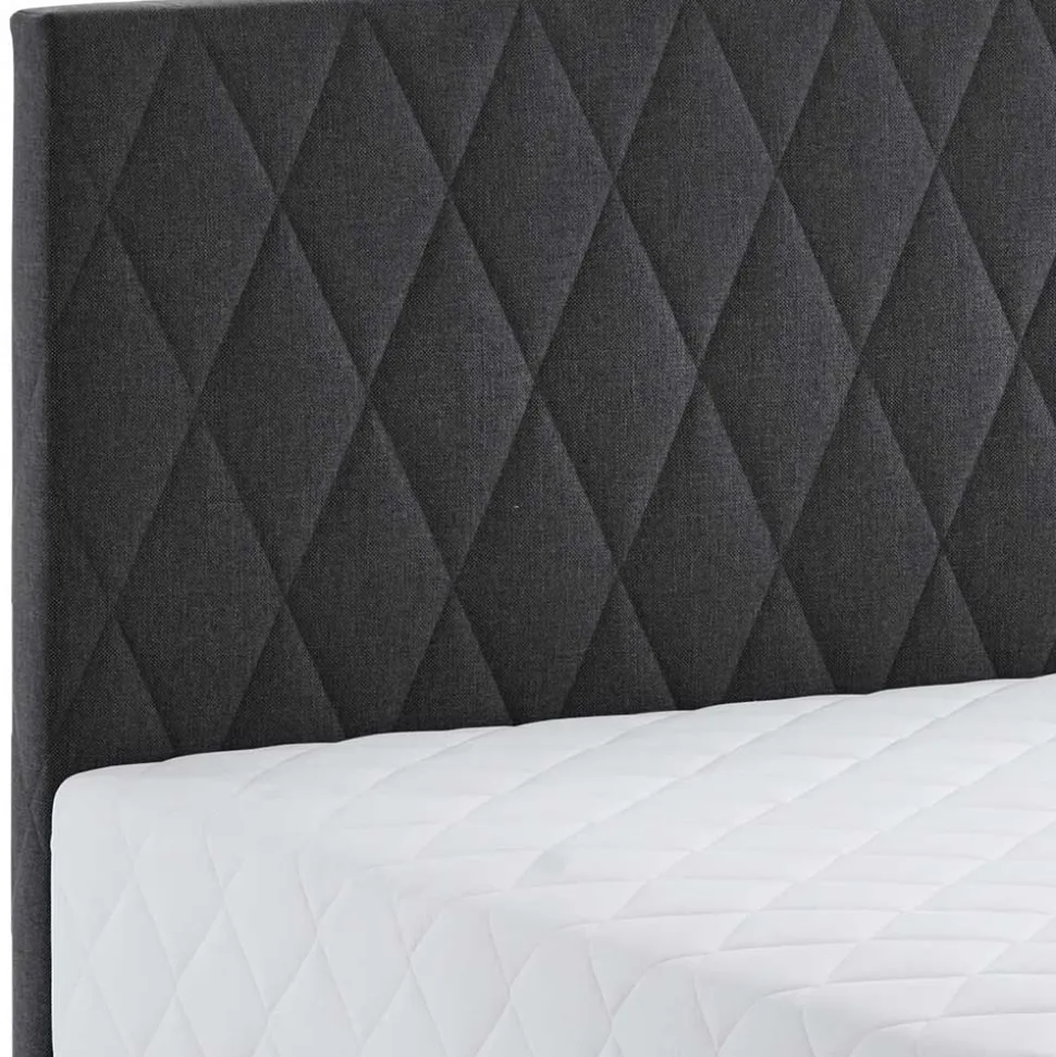 Polsterbett mit Matratze H2 und Bettkasten - Marianne