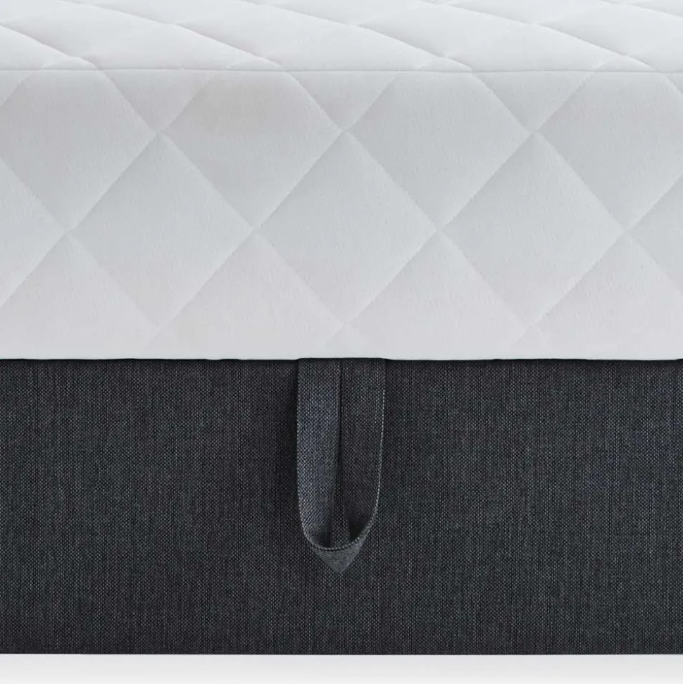 Polsterbett mit Matratze H2 und Bettkasten - Marianne