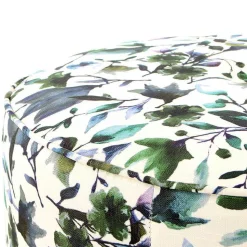 Polsterhocker Duo mit Blumen Muster - Tujago (zweiteilig)