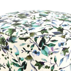 Polsterhocker Duo mit Blumen Muster - Tujago (zweiteilig)