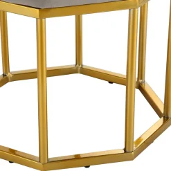 Polsterhocker in achteckiger Form - Lorossa