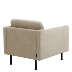 Polstersessel in Beige mit Schwarz - Roco