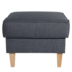 Polstersessel in Jeansblau und Buche - Patronia