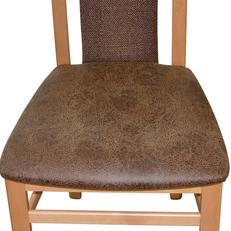 Polsterstühle aus Buchenholz - Bigova (2er Set)