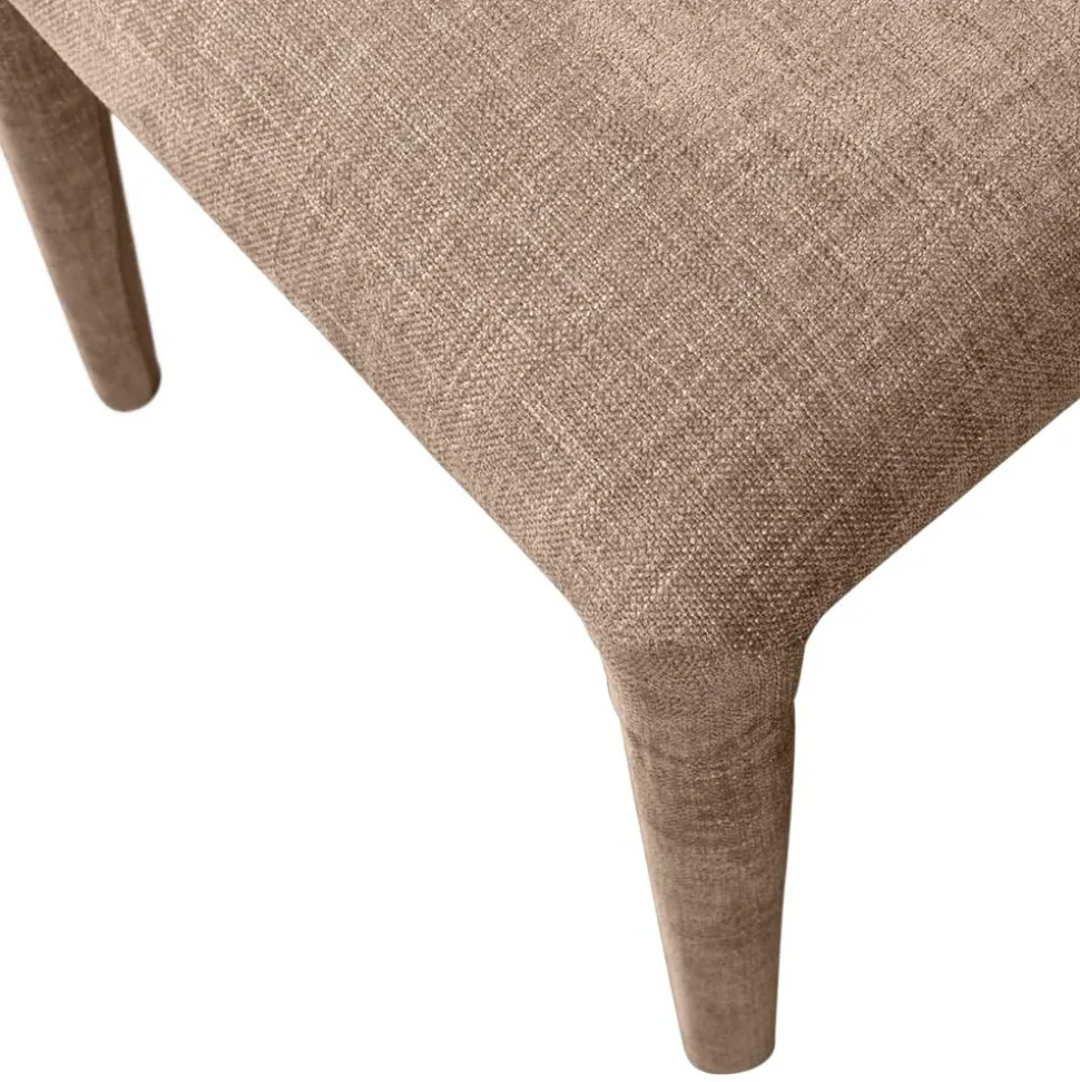 Polsterstühle in Beige Stoff - Eradis (2er Set)