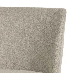 Polsterstühle in Beigegrau Boucle - Cornelys (2er Set)