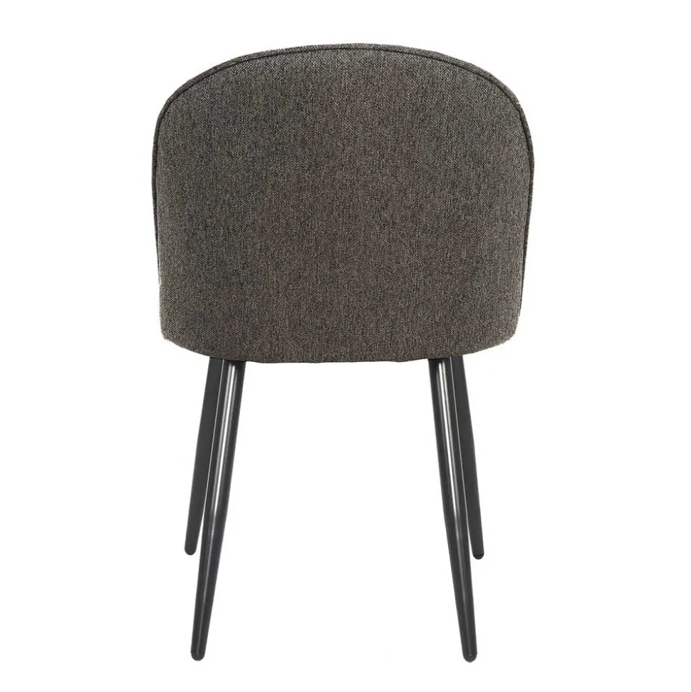 Polsterstühle in Dunkelgrau - Lolona (2er Set)