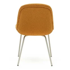 Polsterstühle in Senfgelb Boucle - Gatria (4er Set)