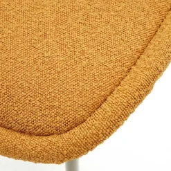 Polsterstühle in Senfgelb Boucle - Gatria (4er Set)