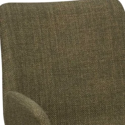 Polsterstühle mit Armlehnen in Dunkelgrün - Termi (2er Set)