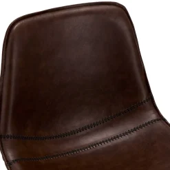 Polsterstuhl für Bar & Theke in Braun - Kalis (2er Set)