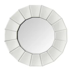 Polygon Designspiegel in Silber - Ymer