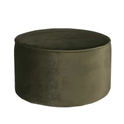 Pouf Rai in Dunkelgrün