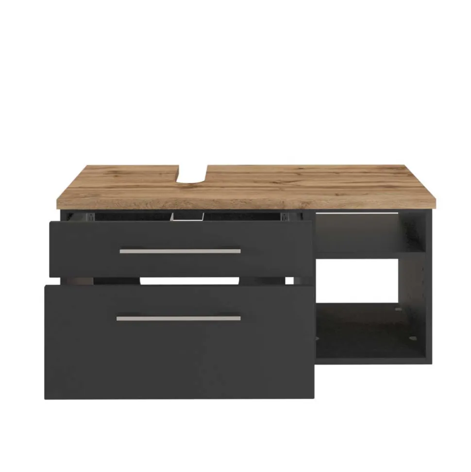 Praktischer Unterbeckenschrank mit Regal - Estregos