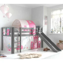 Prinzessinnen Rutschbett in Grau - Panterra