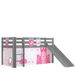 Prinzessinnen Spielbett mit Rutsche - Agnesco