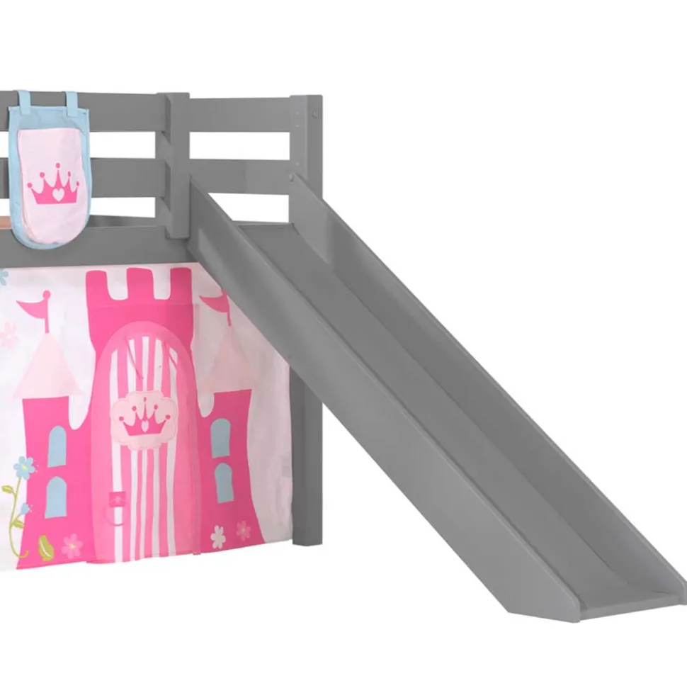 Prinzessinnen Spielbett mit Rutsche - Agnesco