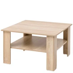 Quadrat Sofatisch in Holz Nachbildung - Zero