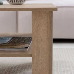 Quadrat Sofatisch in Holz Nachbildung - Zero