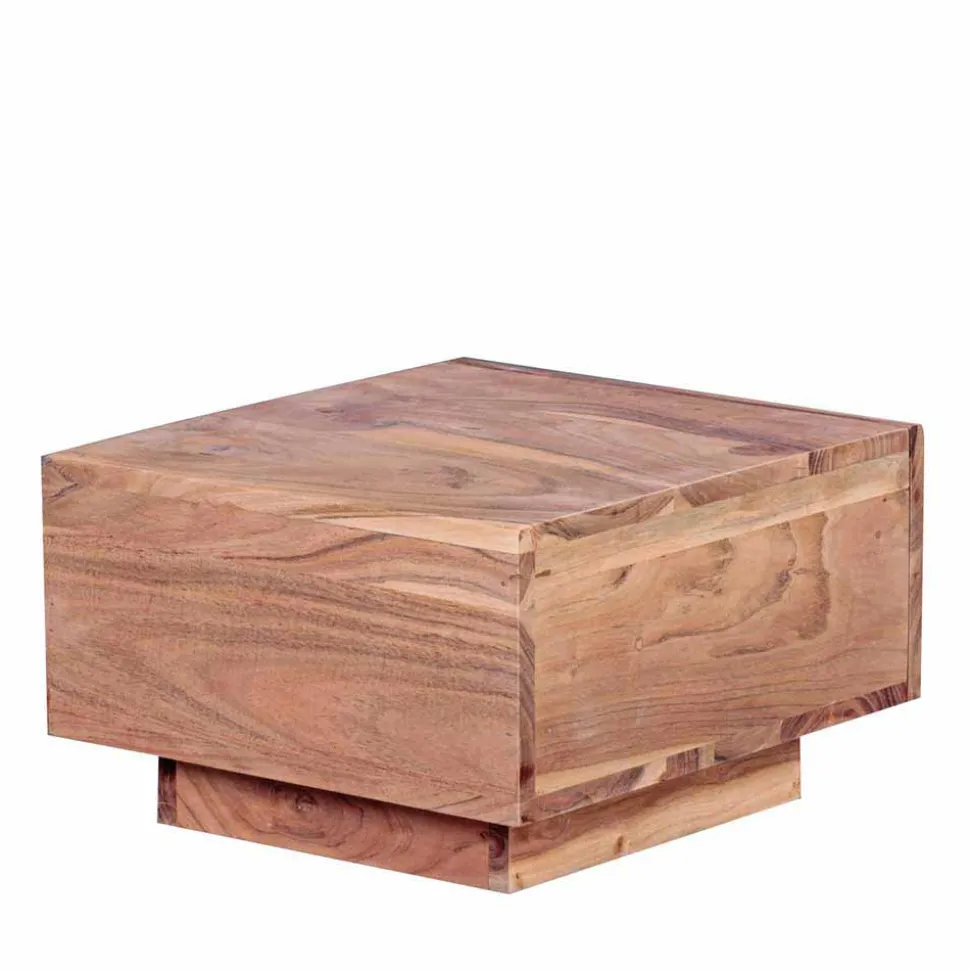 Quadratischer Design Nachttisch Vislan mit Schublade