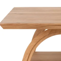 Quadratischer Wohnzimmertisch aus Wildeiche - Fredellia