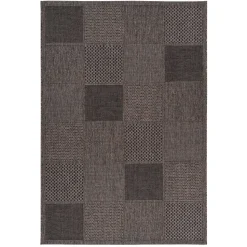 Quadratmuster Teppich für Draußen und Drinnen - Tojan