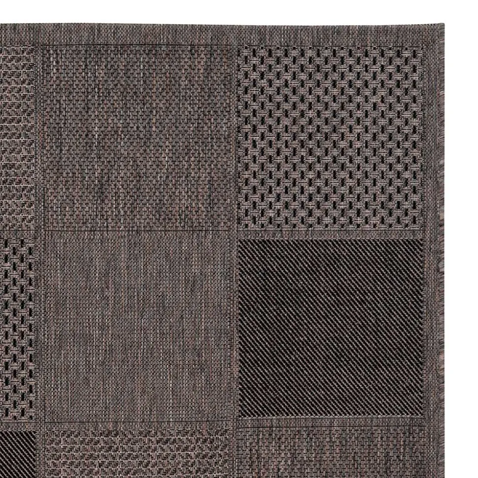 Quadratmuster Teppich für Draußen und Drinnen - Tojan