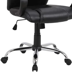 Racing Schreibtischsessel in Schwarz - Luyasa