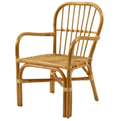 Rattan Kinderstühle mit 35 cm Sitzhöhe - Cigembas (2er Set)