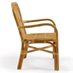 Rattan Kinderstühle mit 35 cm Sitzhöhe - Cigembas (2er Set)