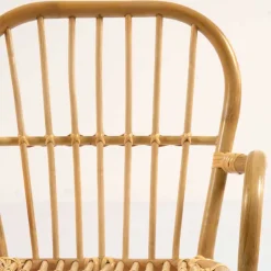 Rattan Kinderstühle mit 35 cm Sitzhöhe - Cigembas (2er Set)