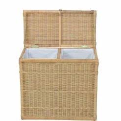 Rattan Wäschetruhe Salzburg in Beige