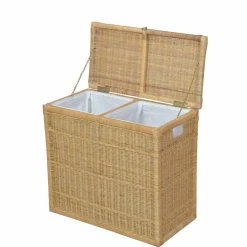 Rattan Wäschetruhe Salzburg in Beige