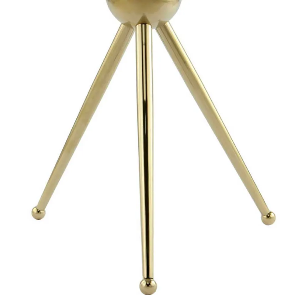 Rauchglas-Beistelltisch mit Drei-Bein-Gestell - Zirova