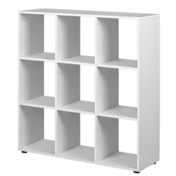 Raumteiler Regal Peritos in Weiß