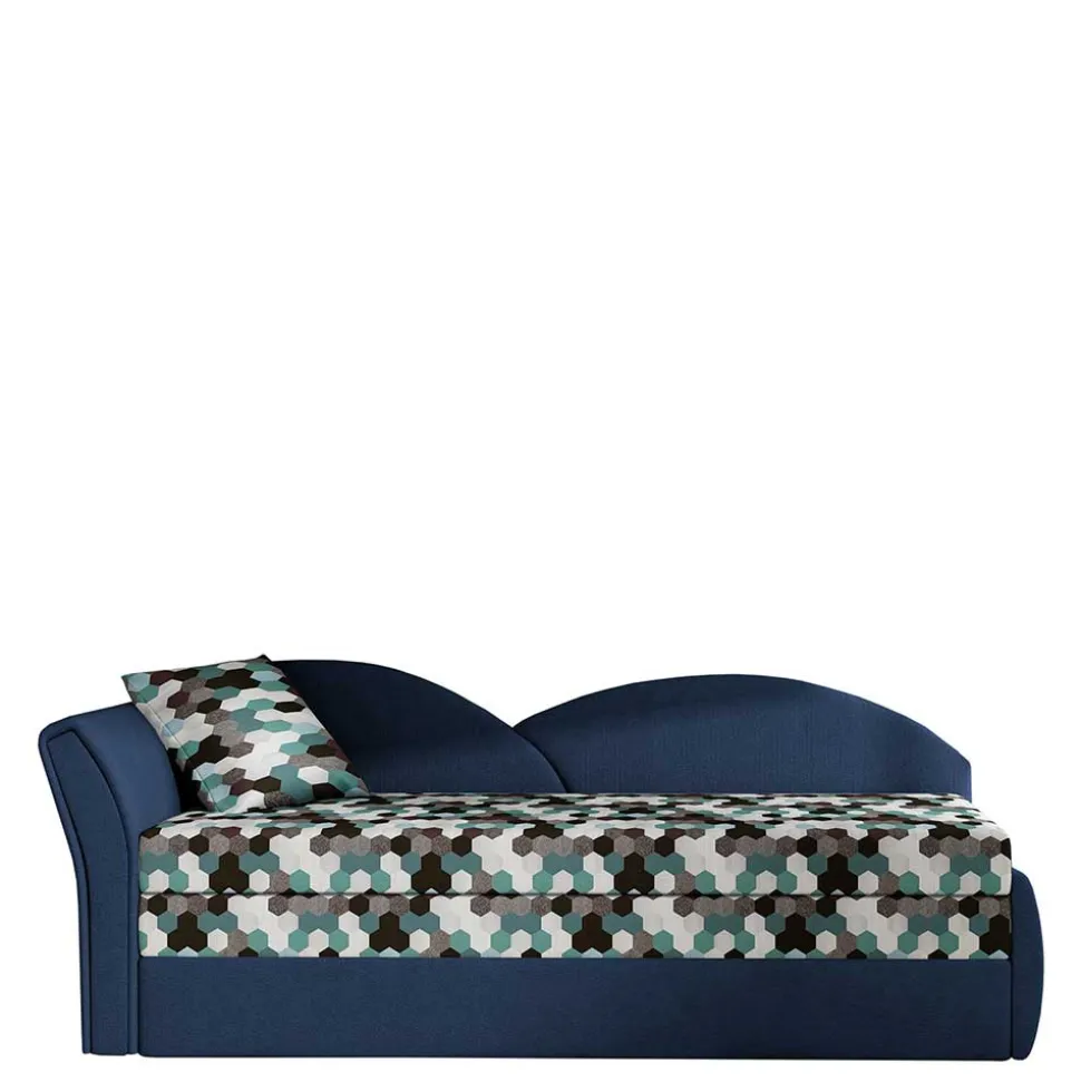 Recamiere mit Bettfunktion mit mehrfarbigem Wabenmuster - Reading