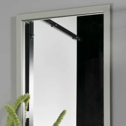 Rechteckiger Flur Spiegel in Graugrün - Monterrey